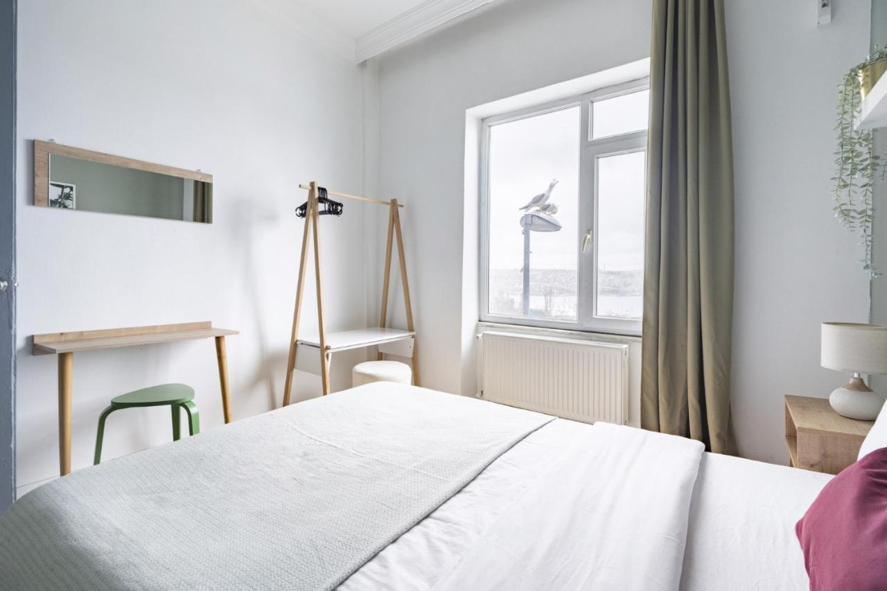Central Flat W Sea View And Near Galata Tower Apartment Istanbul Exterior photo